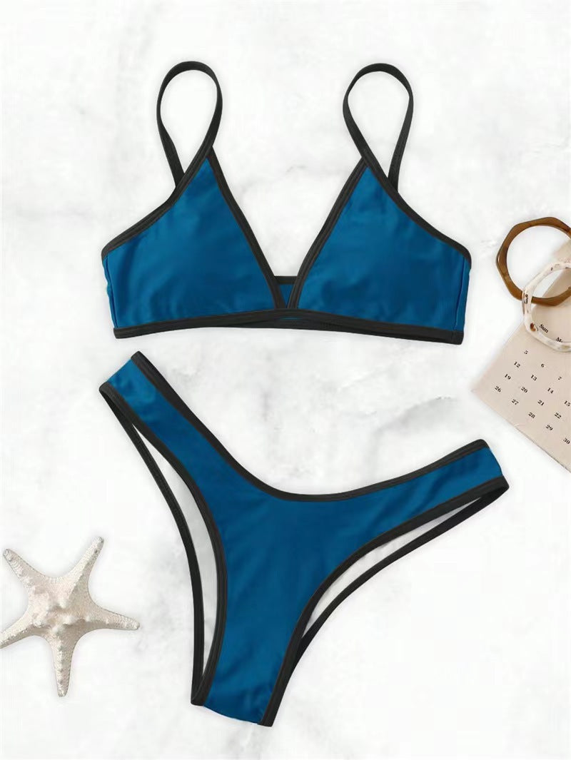 Bikini Minimal “Golden Hour” – Fines Bretelles - Velinea