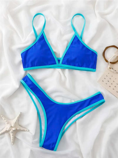 Bikini Minimal “Golden Hour” – Fines Bretelles - Velinea