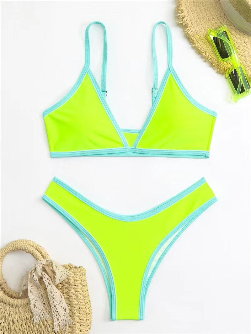 Bikini Minimal “Golden Hour” – Fines Bretelles - Velinea