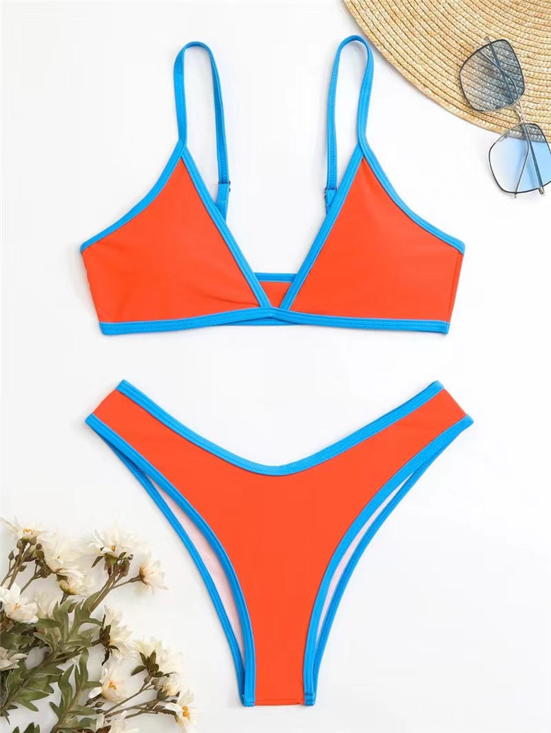 Bikini Minimal “Golden Hour” – Fines Bretelles - Velinea