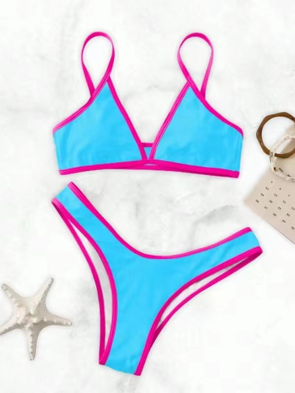 Bikini Minimal “Golden Hour” – Fines Bretelles - Velinea