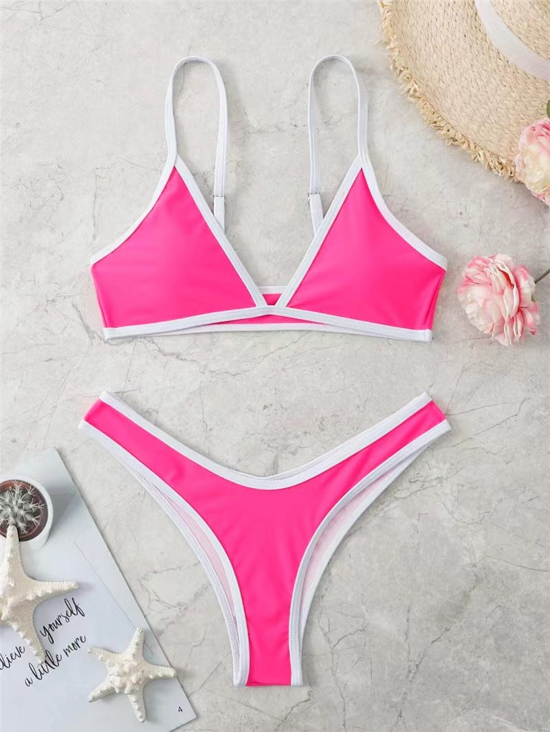 Bikini Minimal “Golden Hour” – Fines Bretelles - Velinea