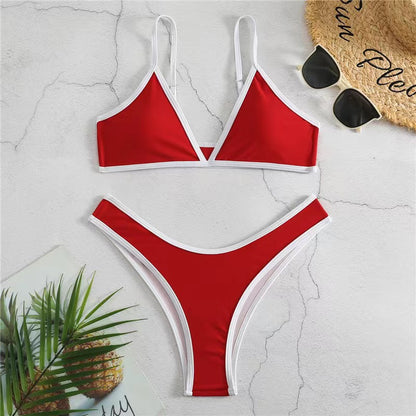 Bikini Minimal “Golden Hour” – Fines Bretelles - Velinea