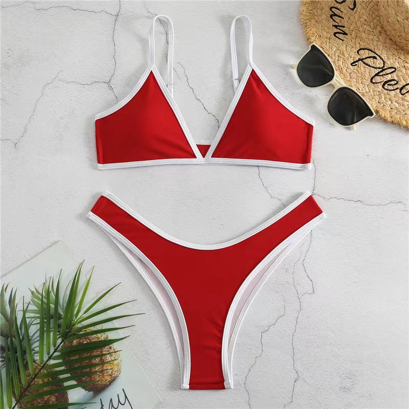 Bikini Minimal “Golden Hour” – Fines Bretelles - Velinea