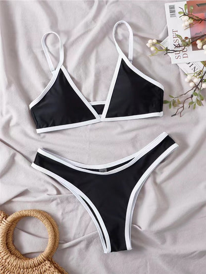 Bikini Minimal “Golden Hour” – Fines Bretelles - Velinea