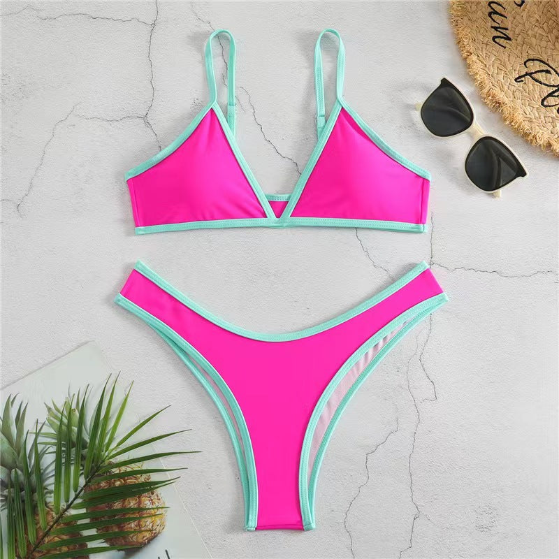 Bikini Minimal “Golden Hour” – Fines Bretelles - Velinea